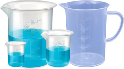 Spylx 500 ml Measuring Beaker(Pack of 4)
