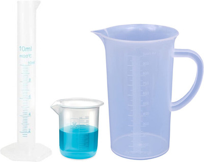 Bello 1110 ml Flat Beaker(Pack of 3)