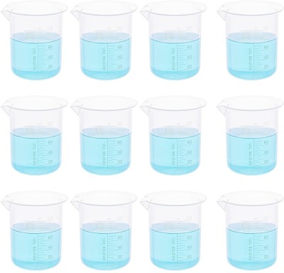 PRIME BAKER 100 ml Measuring Beaker(Pack of 12)