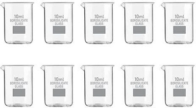 VVS 10 ml Measuring Beaker(Pack of 10)
