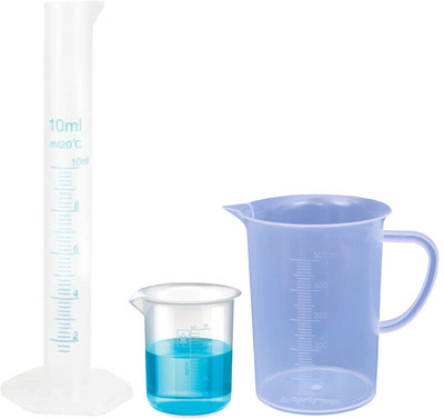 Bello 535 ml Flat Beaker(Pack of 3)