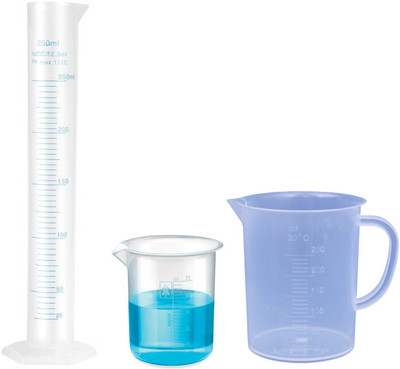 Bello 525 ml Flat Beaker(Pack of 3)