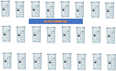 Anvesha scientific 50 ml Measuring Beaker(Pack of 24)