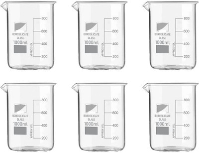 SBT 1000 ml Measuring Beaker(Pack of 6)