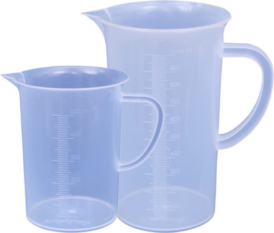 Spylx 1000 ml Measuring Beaker(Pack of 2)