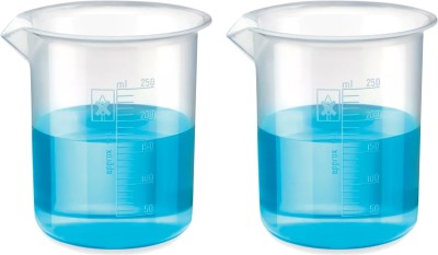 Bello 250 ml Measuring Beaker(Pack of 2)