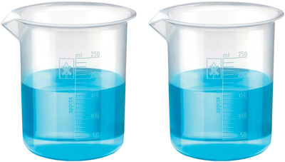 Pushpa 250 ml Measuring Beaker(Pack of 2)