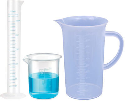 Bello 1500 ml Flat Beaker(Pack of 3)