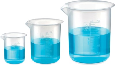 Bello 250 ml Measuring Beaker(Pack of 3)