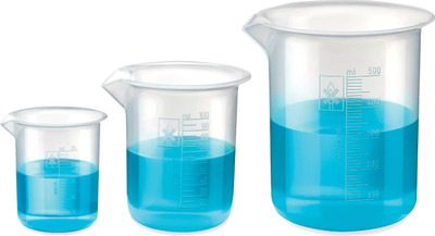 Bello 500 ml Measuring Beaker(Pack of 3)