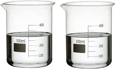 Salco 500 ml Measuring Beaker(Pack of 2)