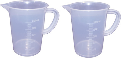 Salco 500 ml Measuring Beaker(Pack of 2)