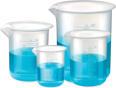 Bello 1000 ml Measuring Beaker(Pack of 4)