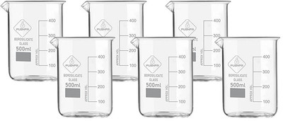 Pushpa 3000 ml Measuring Beaker(Pack of 6)