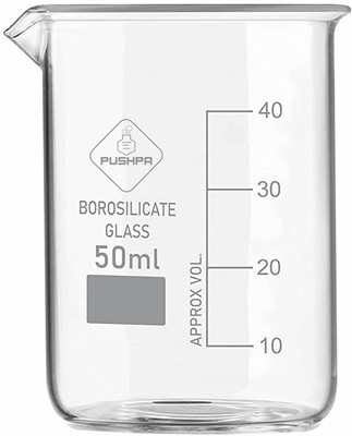 Pushpa 50 ml Measuring Beaker(Pack of 1)