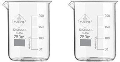 Pushpa 500 ml Measuring Beaker(Pack of 2)