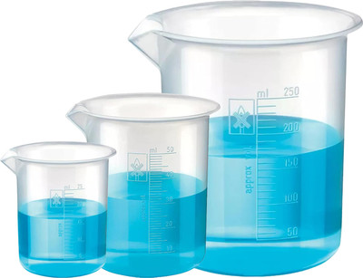 OCTA 250 ml Measuring Beaker(Pack of 3)