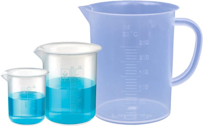 Salco 250 ml Measuring Beaker(Pack of 2)