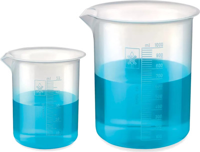 Bello 1000 ml Measuring Beaker(Pack of 2)