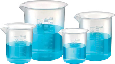 Pushpa 100 ml Measuring Beaker(Pack of 4)
