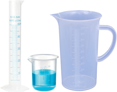Bello 1300 ml Flat Beaker(Pack of 3)
