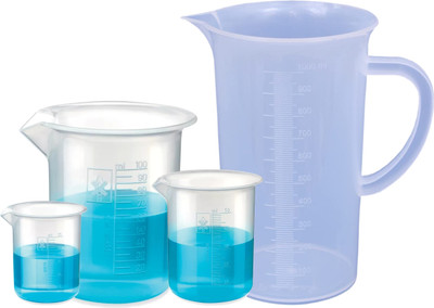 Spylx 1000 ml Measuring Beaker(Pack of 4)