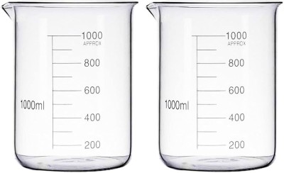 SBT 1000 ml Measuring Beaker(Pack of 2)