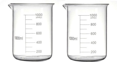 Rawal 1000 ml Measuring Beaker(Pack of 2)