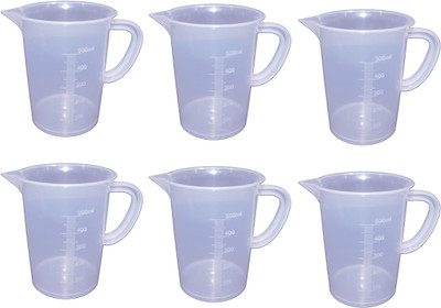 Salco 500 ml Measuring Beaker(Pack of 6)