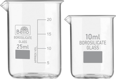 Bello 25 ml Measuring Beaker(Pack of 2)
