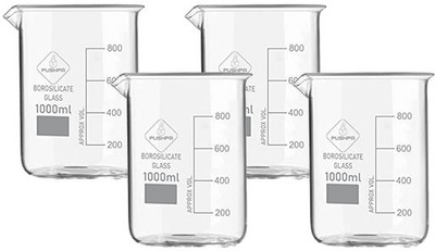 Pushpa 4000 ml Measuring Beaker(Pack of 4)