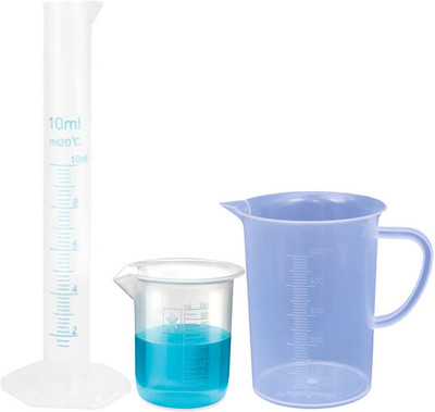 Bello 610 ml Flat Beaker(Pack of 3)