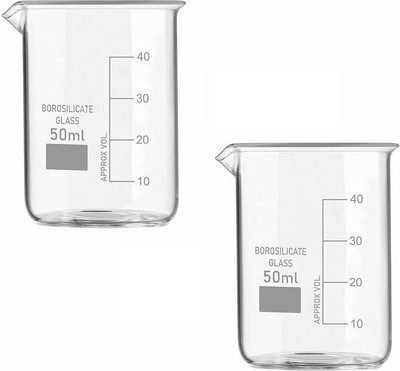 Rawal 50 ml Measuring Beaker(Pack of 2)