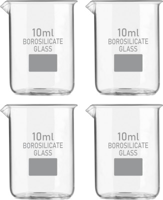 Bello 10 ml Measuring Beaker(Pack of 4)