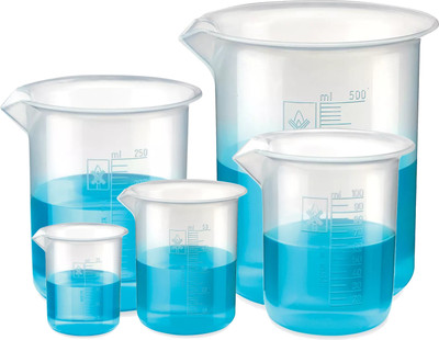 Bello 500 ml Measuring Beaker(Pack of 5)