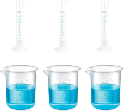 Salco 25 ml Measuring Beaker(Pack of 6)