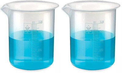 Spylx 500 ml Measuring Beaker(Pack of 2)