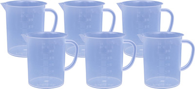 Spylx 250 ml Measuring Beaker(Pack of 6)