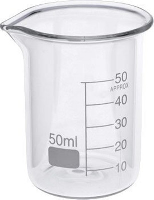 Z GLASS 50 ml Measuring Beaker(Pack of 1)