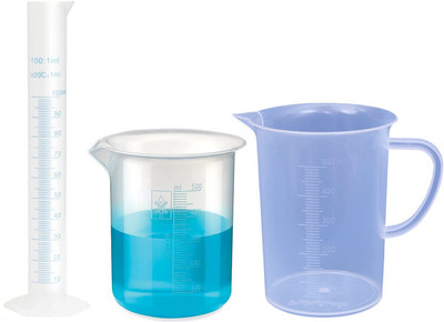 Bello 1100 ml Flat Beaker(Pack of 3)