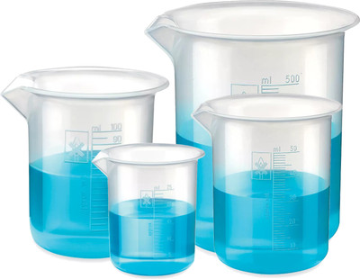 Bello 500 ml Measuring Beaker(Pack of 4)