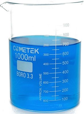 COMETEK 1000 ml Low Form Beaker(Pack of 1)