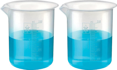 OCTA 500 ml Measuring Beaker(Pack of 2)