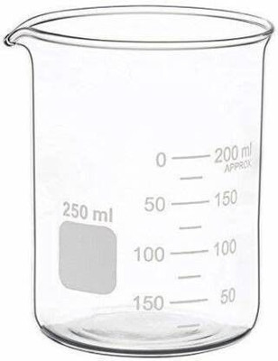 Z GLASS 250 ml Measuring Beaker(Pack of 1)