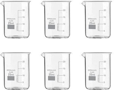 Pushpa 150 ml Measuring Beaker(Pack of 6)