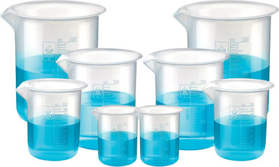 Spylx 500 ml Measuring Beaker(Pack of 10)