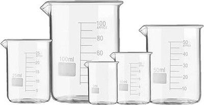 VVS 190 ml Measuring Beaker(Pack of 5)