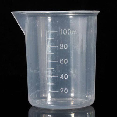 Brownbask 100 ml Measuring Beaker(Pack of 6)