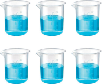 Pushpa 250 ml Measuring Beaker(Pack of 6)