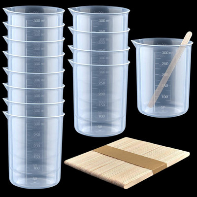 Spylx 300 ml Measuring Beaker(Pack of 12)